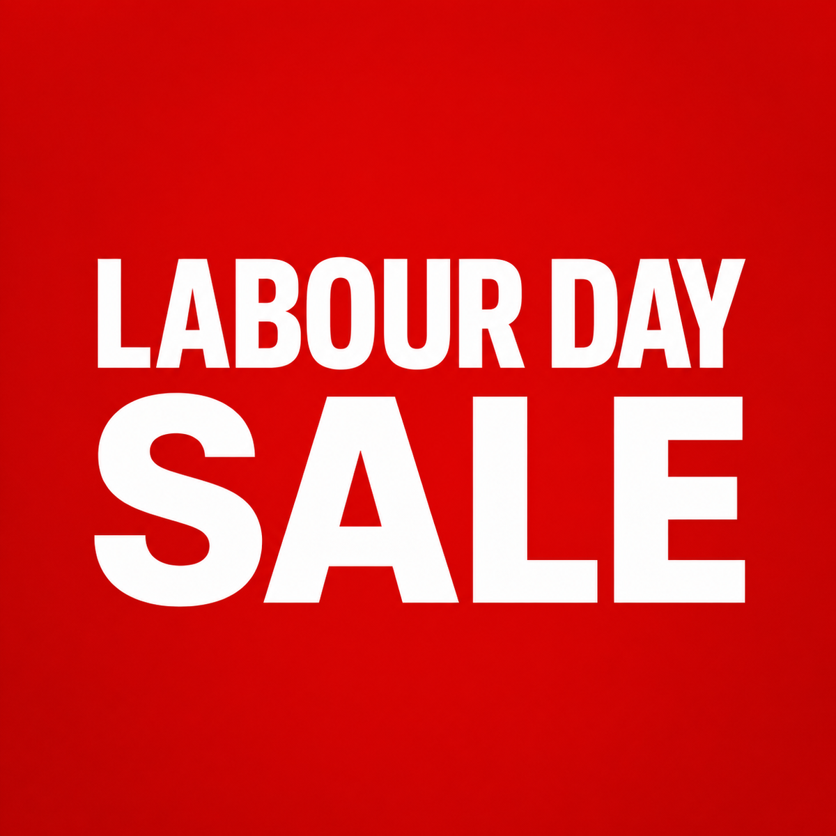 Labour Day Sale