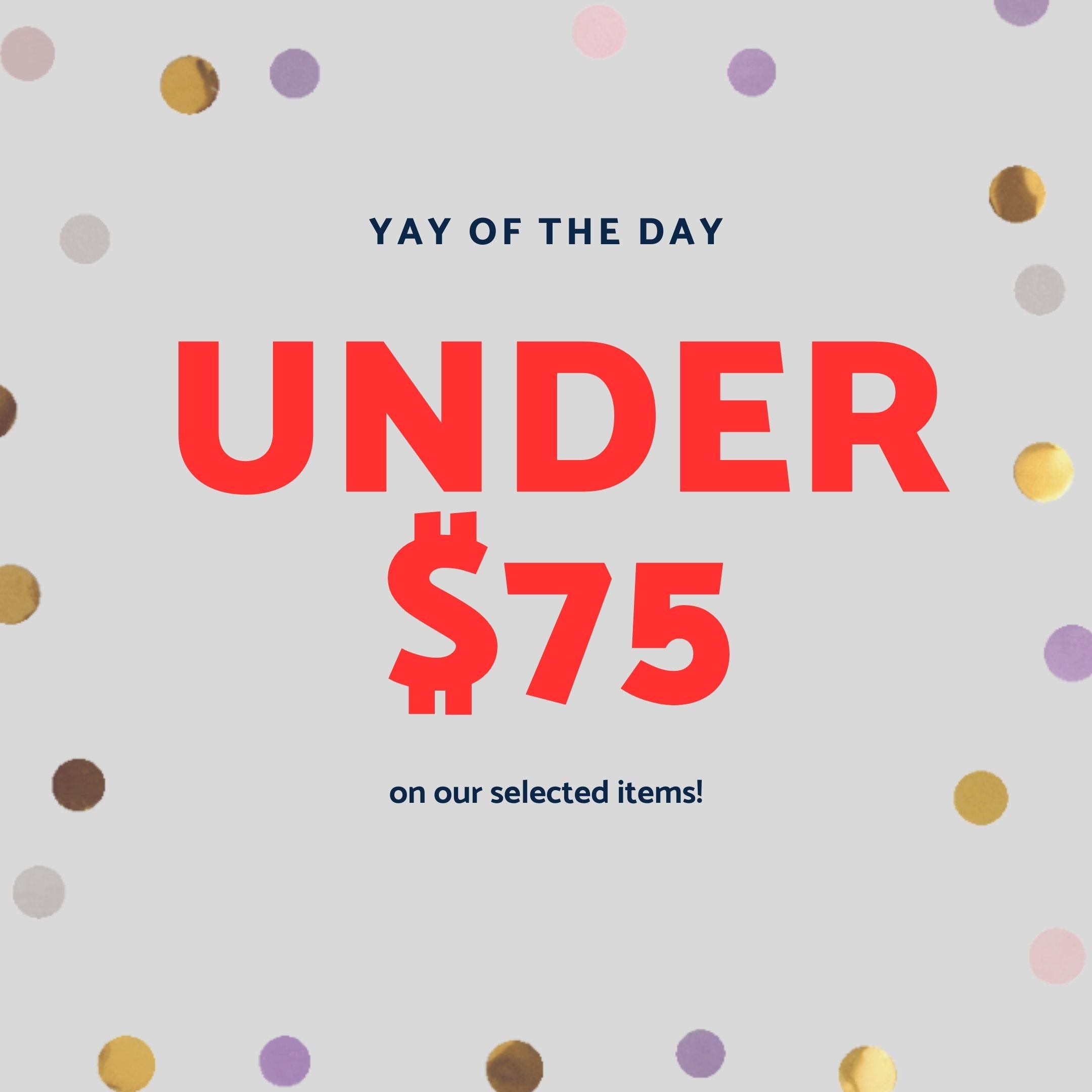 $75 and Under