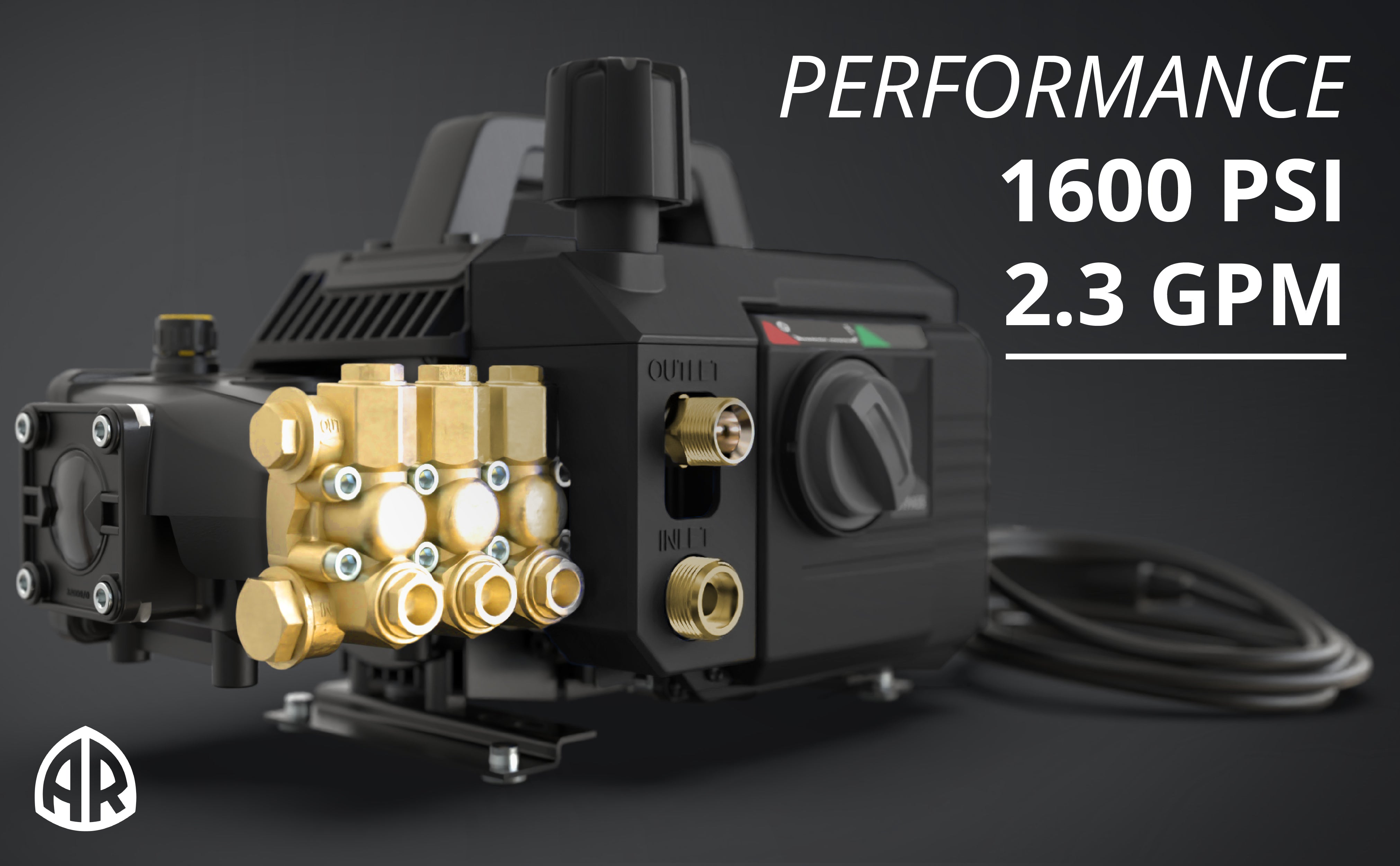 AR Blue Clean AR630 Gen 2 Pressure Washer | AR Blue Clean 630 TSS | 2.3 GPM | Base Unit only