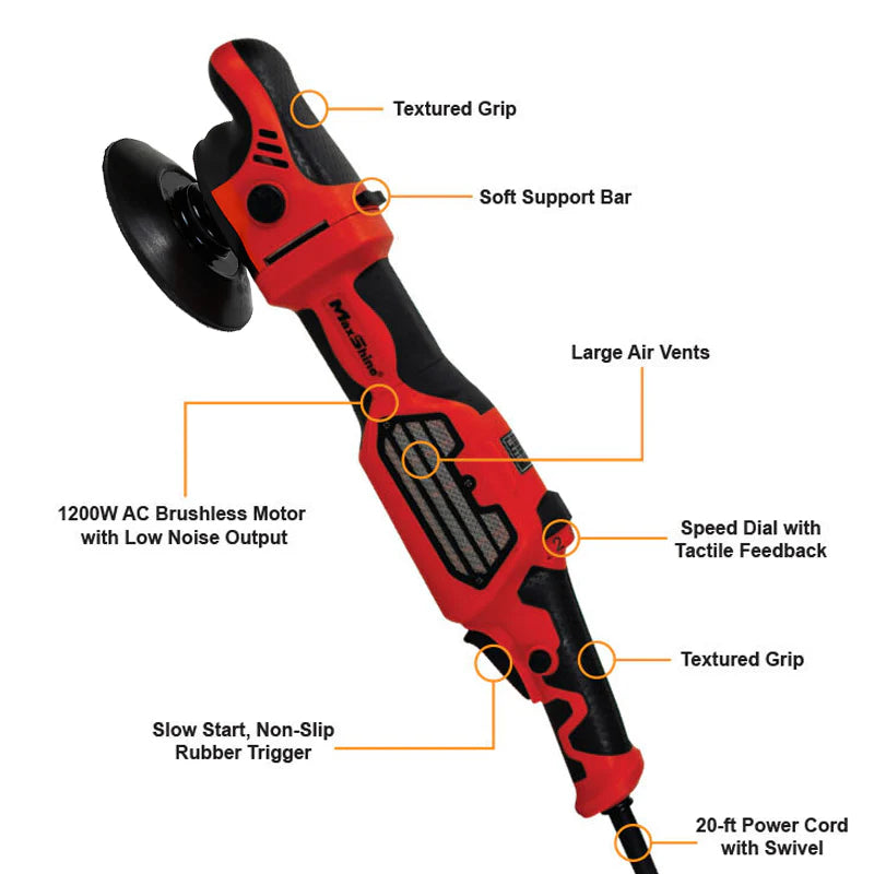 Maxshine MB1200 Pro Rotary Brushless Buffer