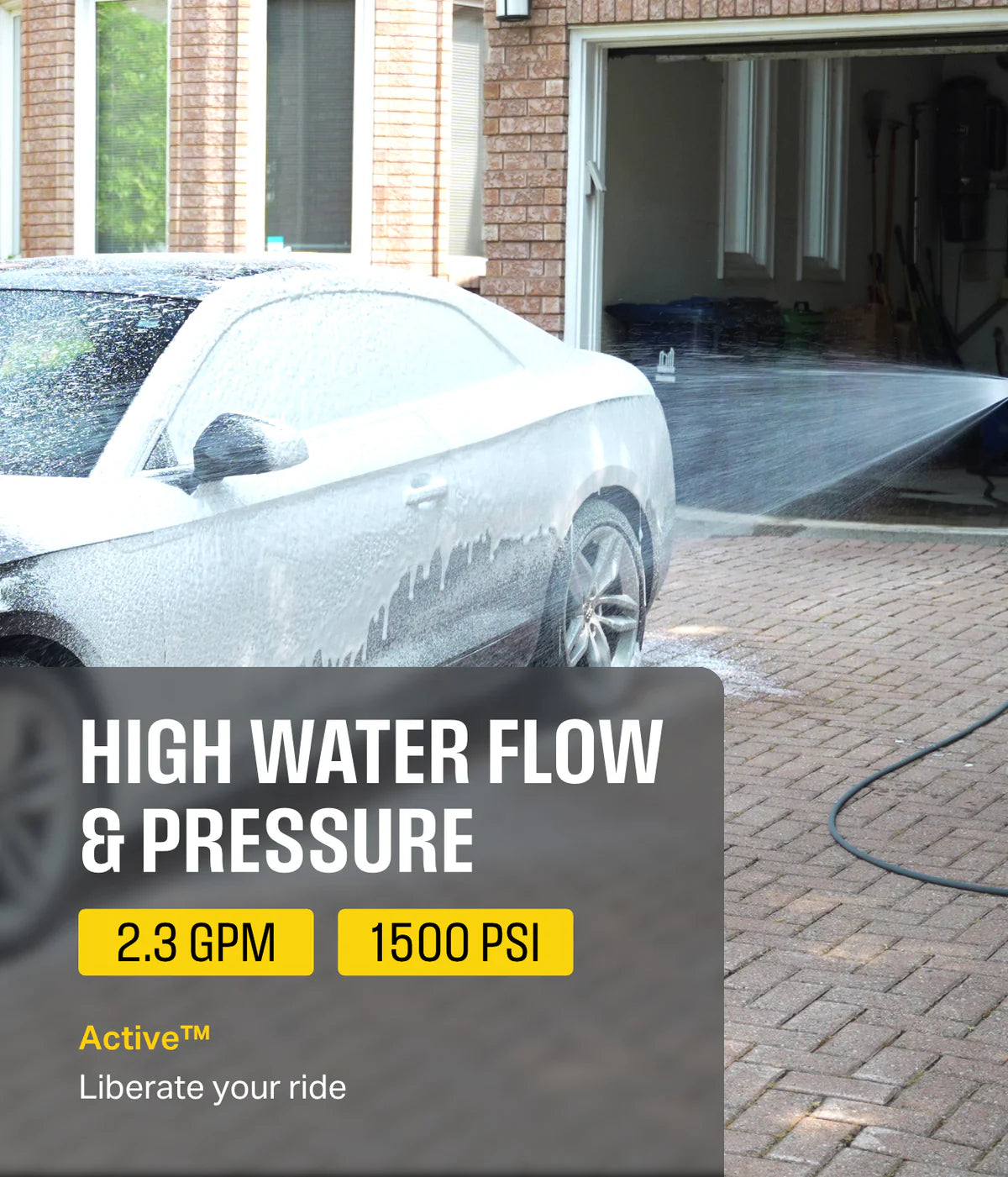ACTIVE™ 2.3 Electric Pressure Washer - TOOL ONLY | NEW VERSION