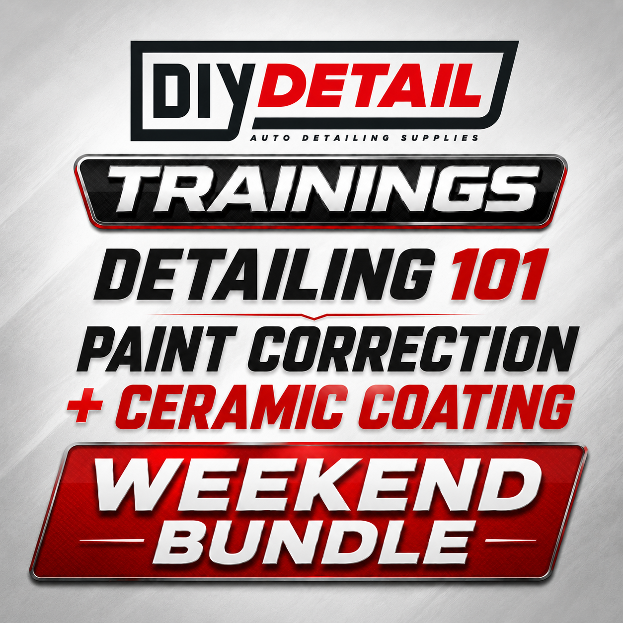 DIY Training | Two Day Package (Detailing 101 + Paint Correction and Ceramic Coating)