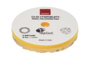 RUPES - Yellow Wool Precision Medium Pad - (80mm, 130mm, 160mm)