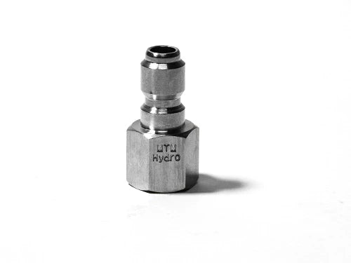 MTM HYDRO Stainless Steel 1/4" QC Female Plug 24.0079