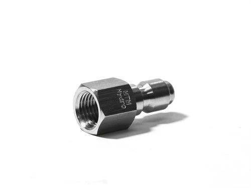 MTM HYDRO Stainless Steel 1/4" QC Female Plug 24.0079
