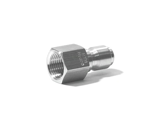 MTM HYDRO Stainless Steel 3/8" QC Female Plug 24.0081