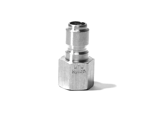MTM HYDRO Stainless Steel 3/8" QC Female Plug 24.0081