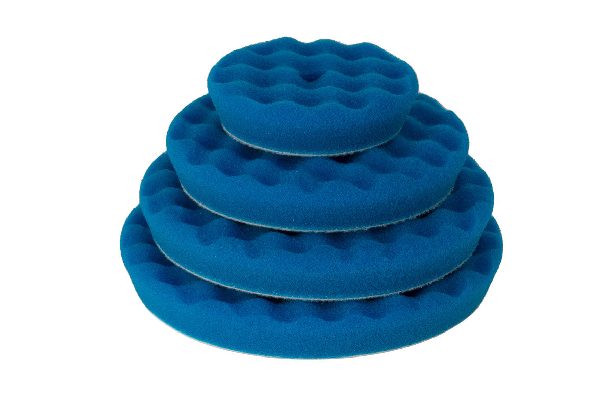 RUPES WAFFLE PADS COARSE (BLUE) 3", 5", 6", 6.5"