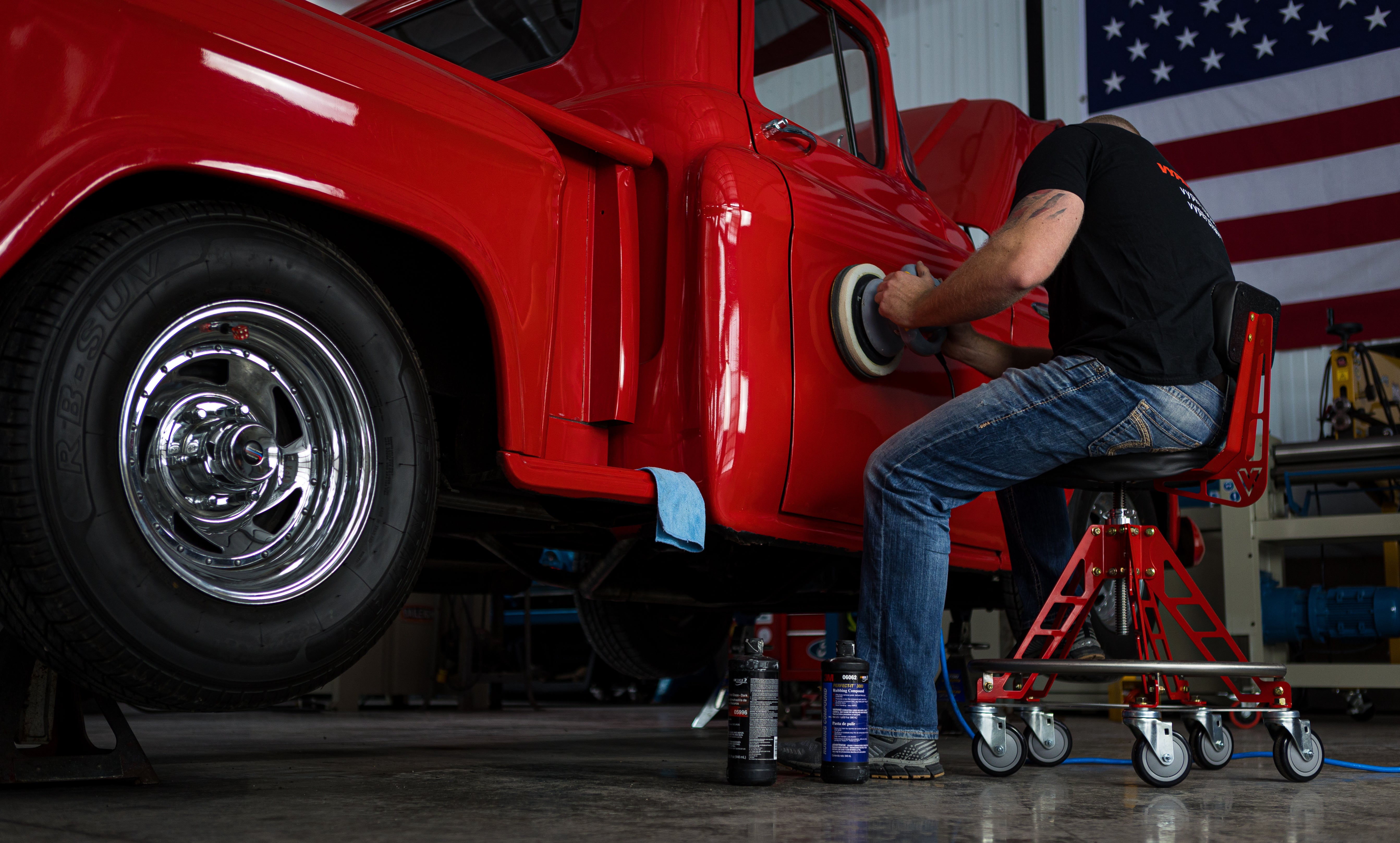 Vyper Chair | Elevated Steel Max BLACK