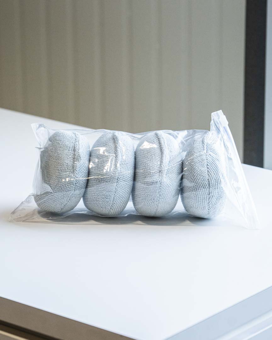 The Rag Company Pearl Puck Applicator - 4 Pack