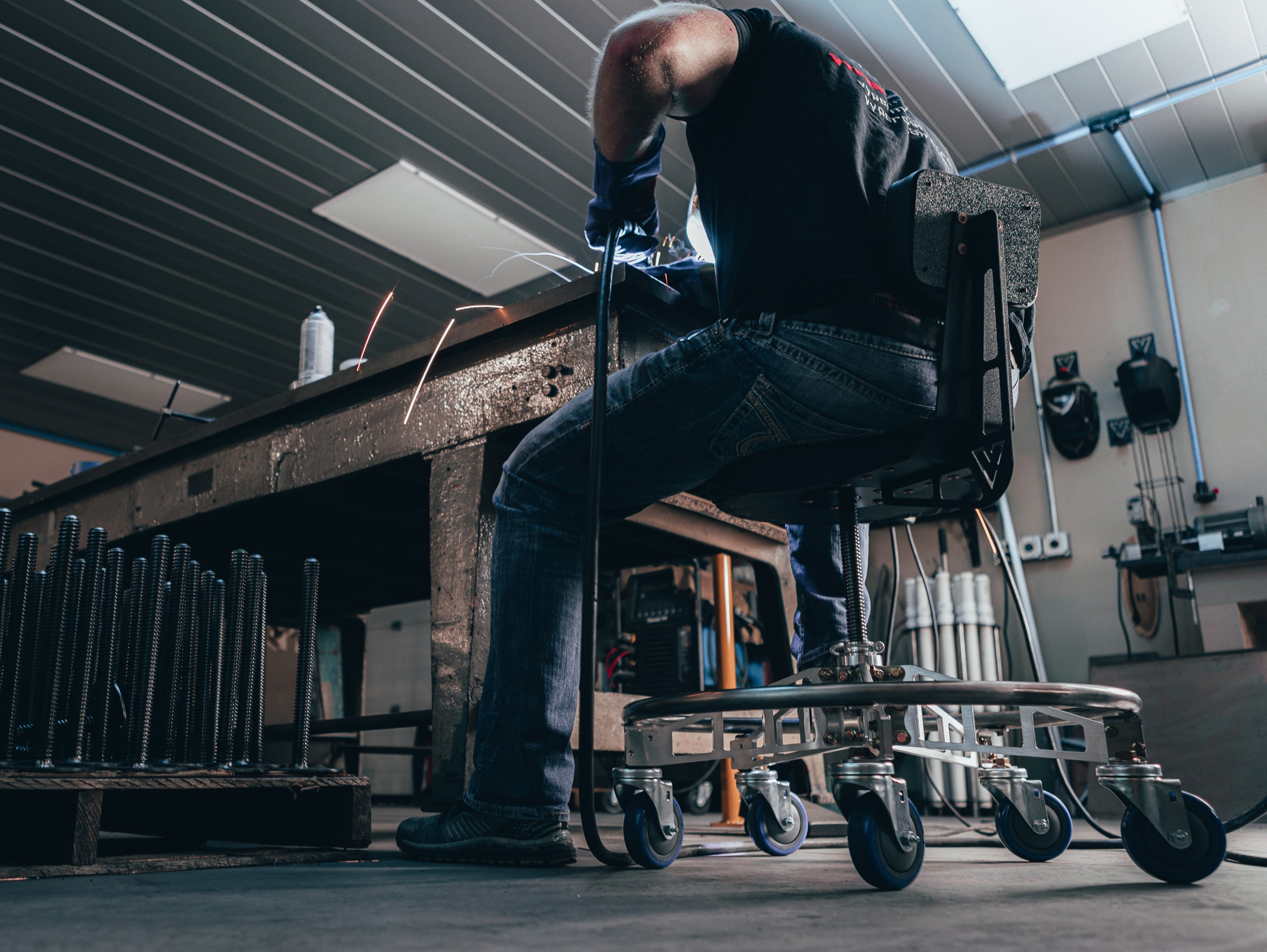 Vyper Chair | Robust Steel Max BLUE