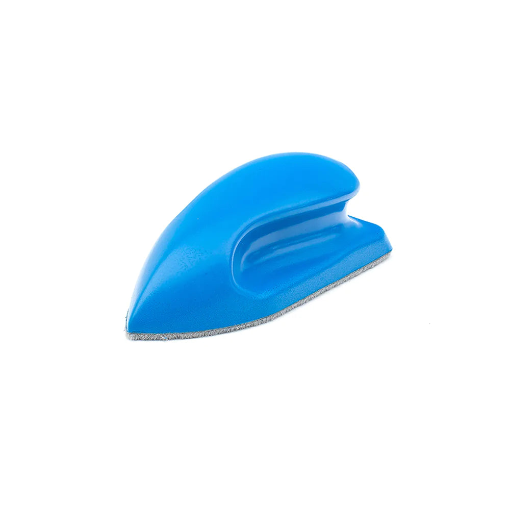 The Rag Company - Leather & Vinyl Interior Scrub Brush - Blue