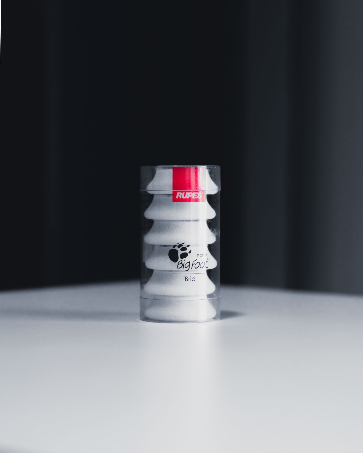 RUPES 1" Ultra Fine Foam Pad (White) DA40S (40MM) 6 Pack