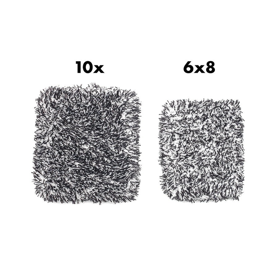 The Rag Company - Cyclone Ultra 10X Wash Pad - 10in x 10in - Black