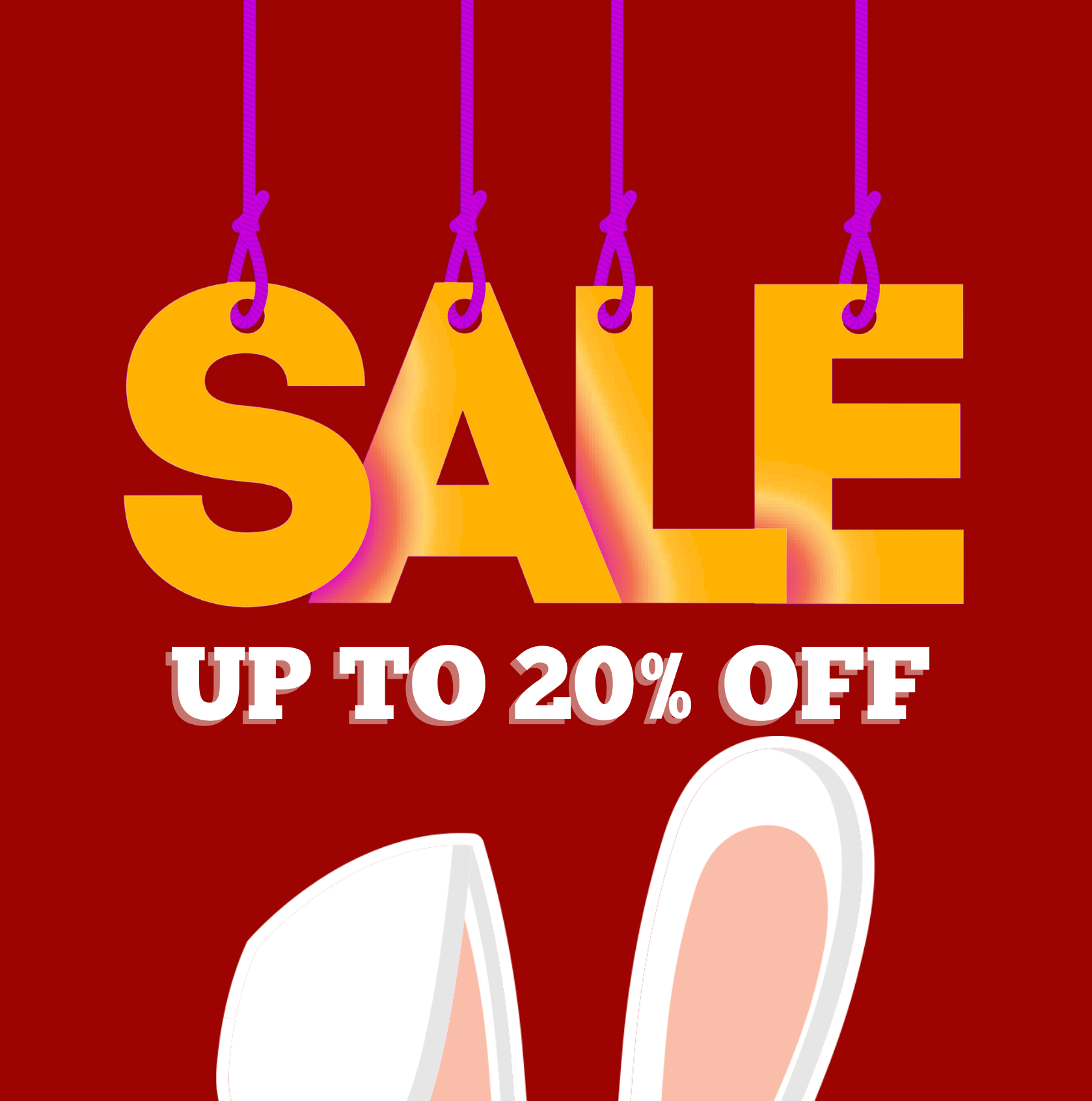 Easter Sale - up to 20% off