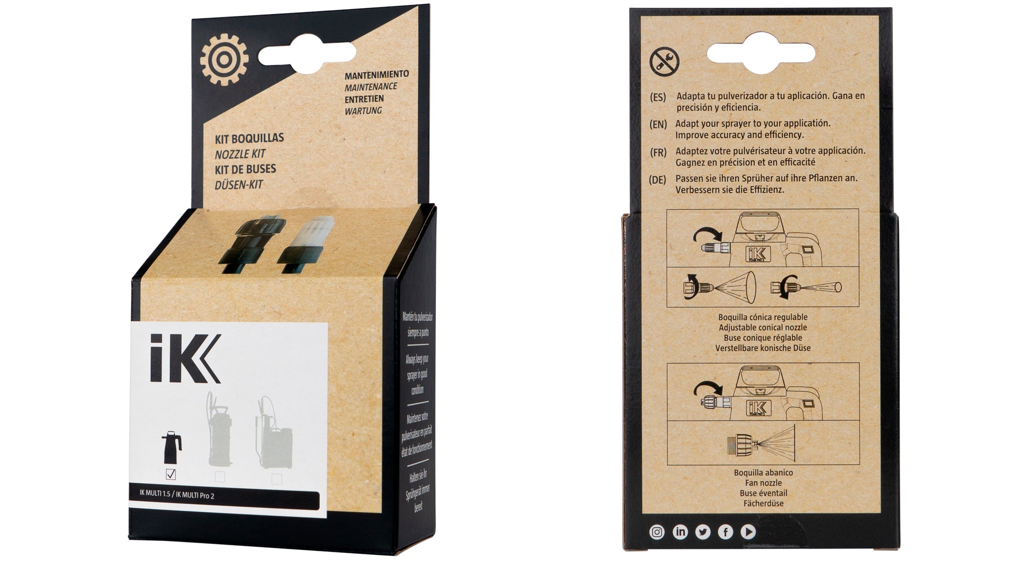 iK Multi - Multi 1.5 - Pro 2 Nozzle Kit