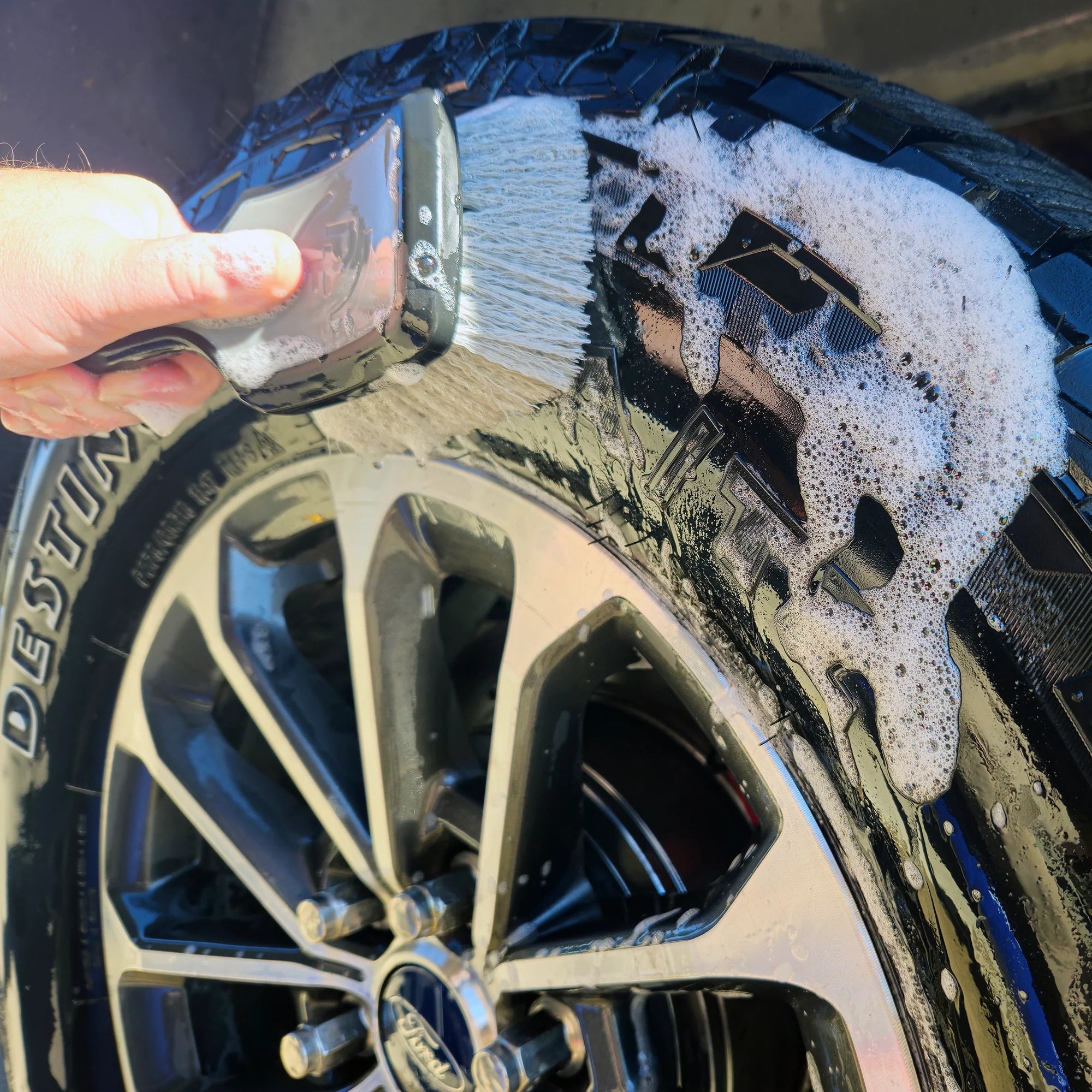 Detail Factory ProGrip XL Tire Brush - NEW COLOURS AVAILABLE!