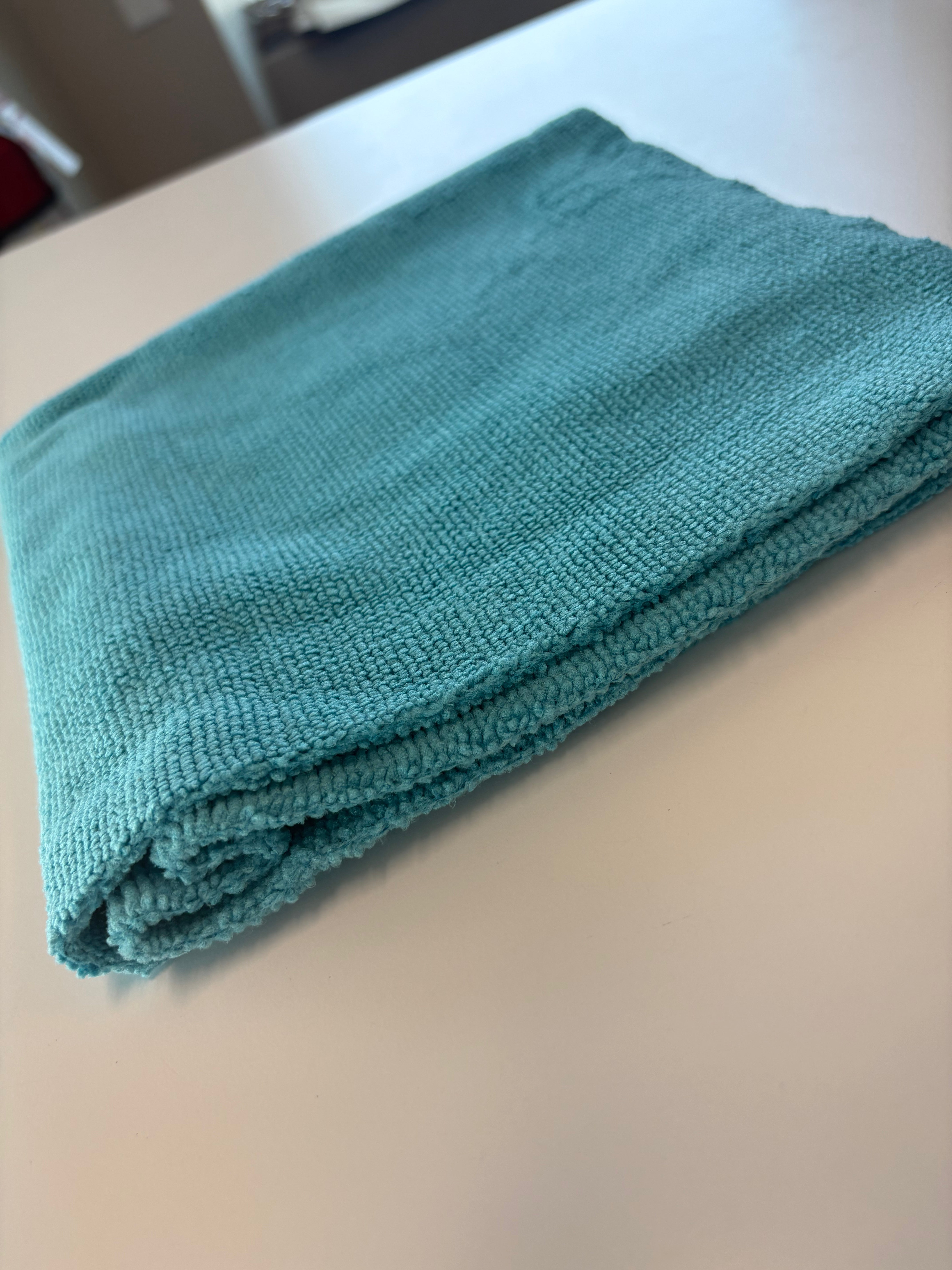 DIY Detail Korean Pearl Towel - Aqua | TOC SUPPLIES EXCLUSIVE