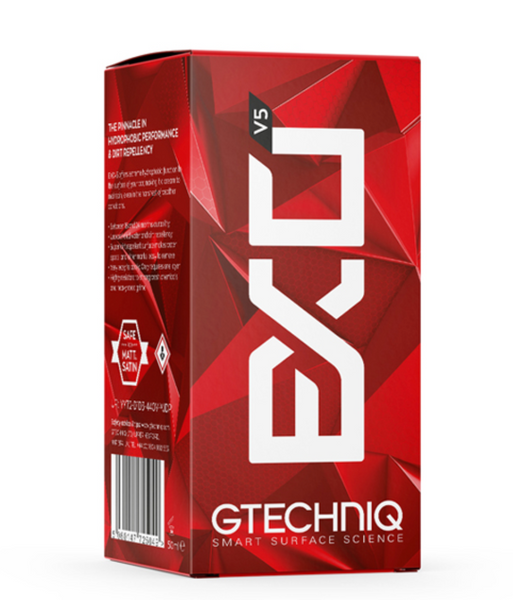 GTECHNIQ EXOv5 Ultra Durable Hydrophobic Coating - Available in