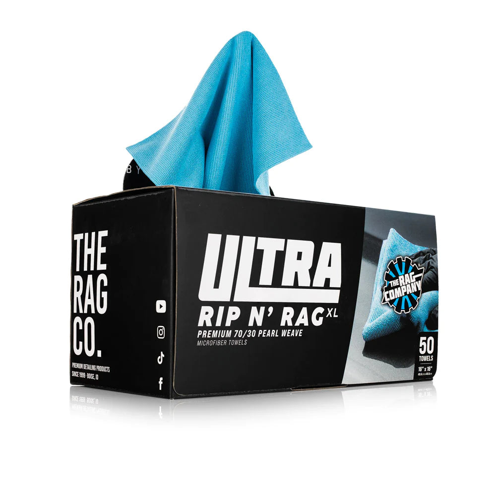 The Rag Company ULTRA RIP N' RAG XL Multi-Purpose Microfiber Towels