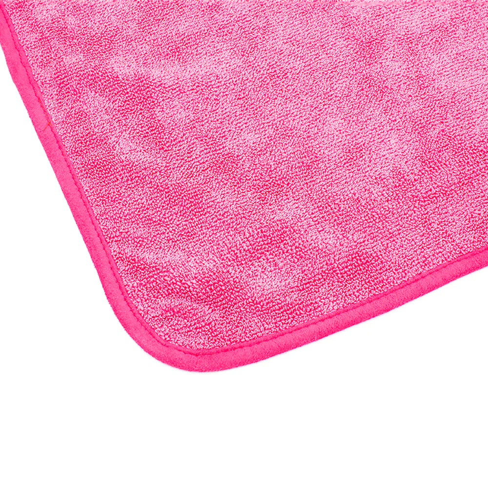 The Rag Company Premium FTW 16in. x 16in Pink - 3 Pack