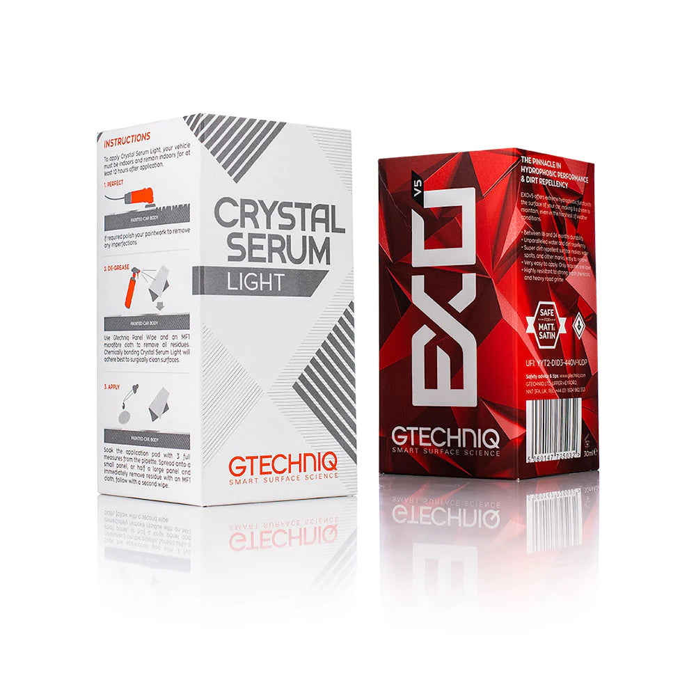 GTECHNIQ EXOv5 and Crystal Serum Light Kit - 30ML