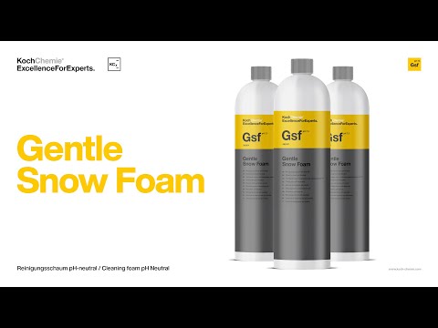 KochChemie- Gsf Gentle Snow Foam -33.8oz - First Choice Auto Detail Supplies