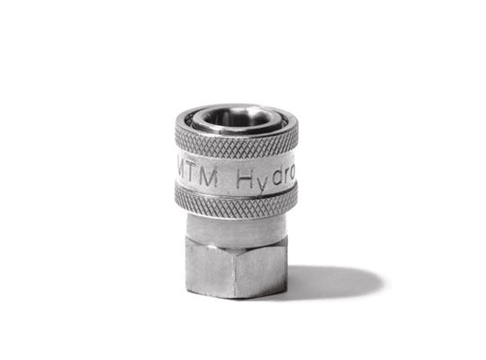 MTM HYDRO 3/8" Female NPT Stainless Quick Coupler 24.0063