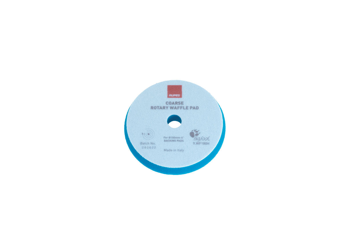 RUPES WAFFLE PADS COARSE (BLUE) 3", 5", 6", 6.5"