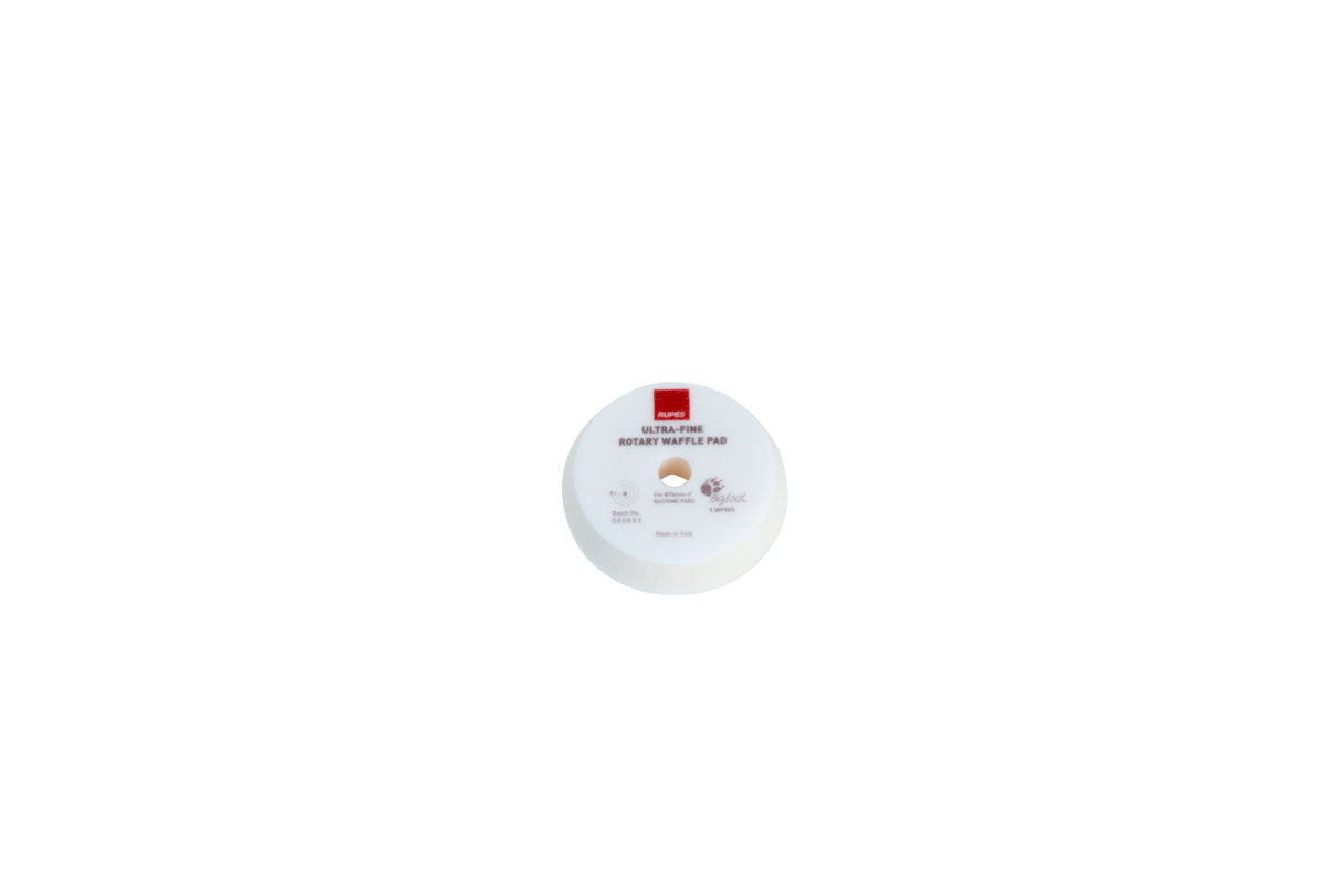 RUPES WAFFLE PADS ULTRA-FINE (WHITE) 3", 5", 6", 6.5"