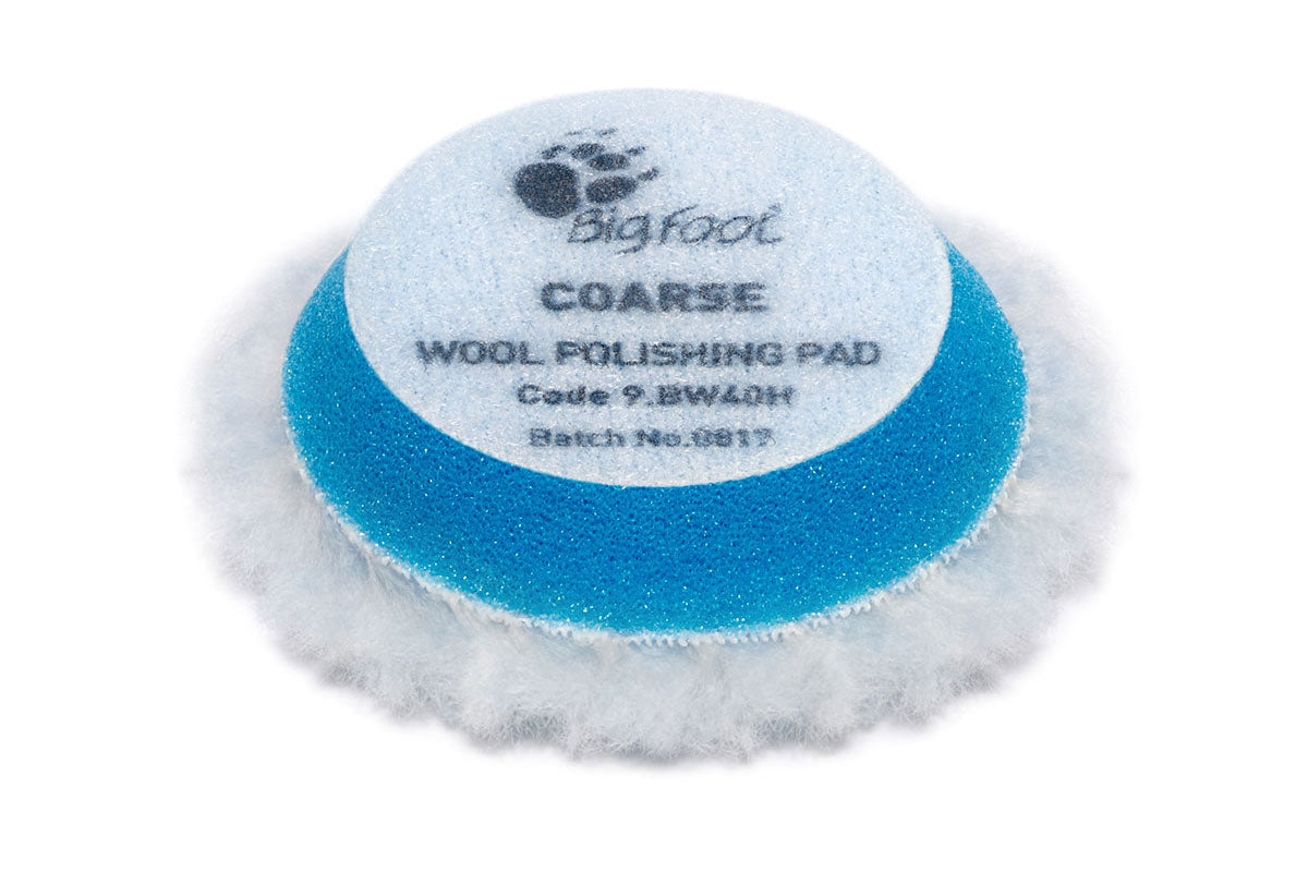 RUPES Coarse Wool Pad (Blue) BW40H (45MM) 4 Pack