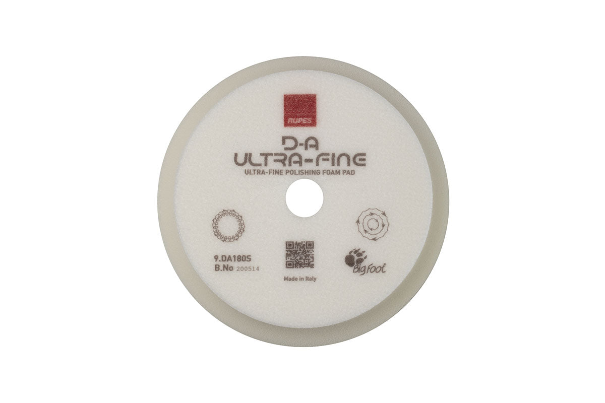 RUPES Ultra Fine Finishing Foam Pad (White) - (100MM, 150MM, 180MM)