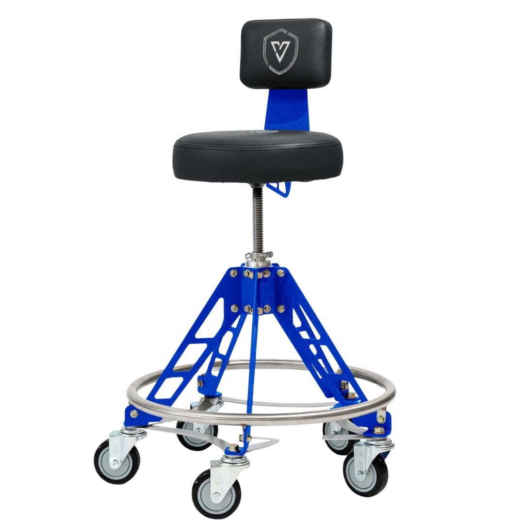 Vyper Chair | Elevated Steel Max BLUE