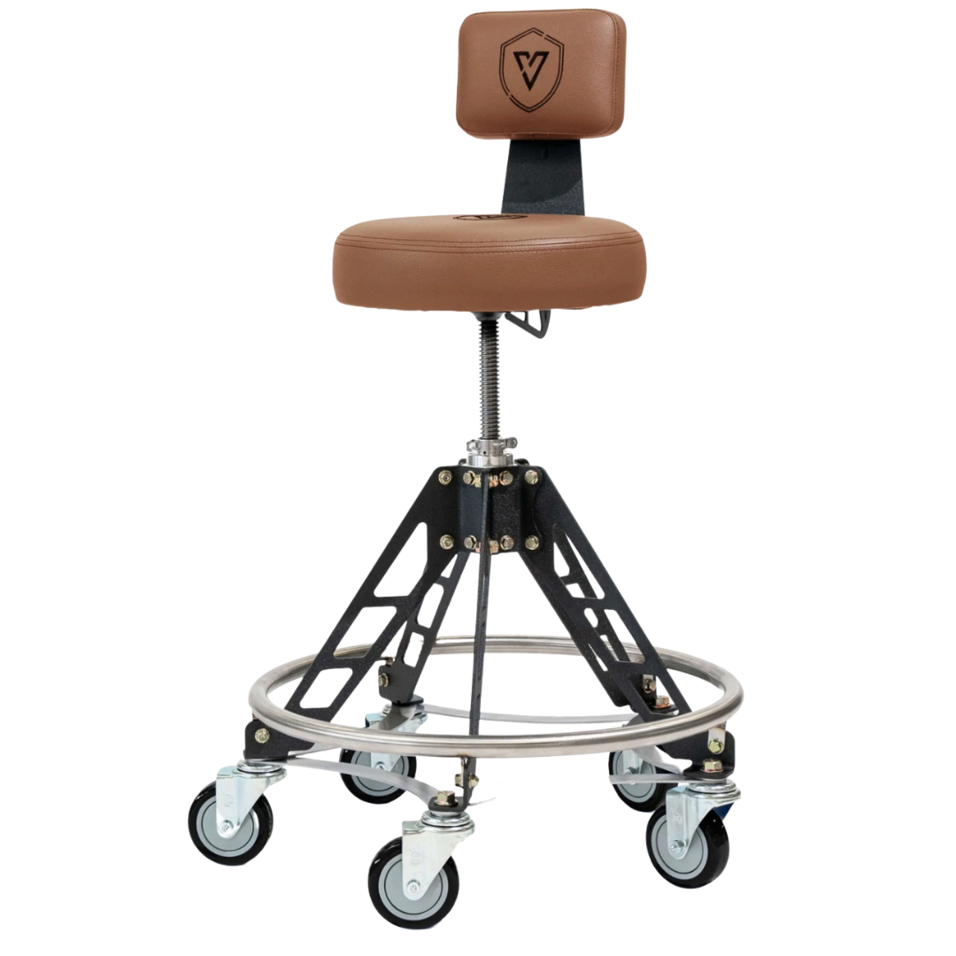 Vyper Chair | Elevated Steel Max BROWN