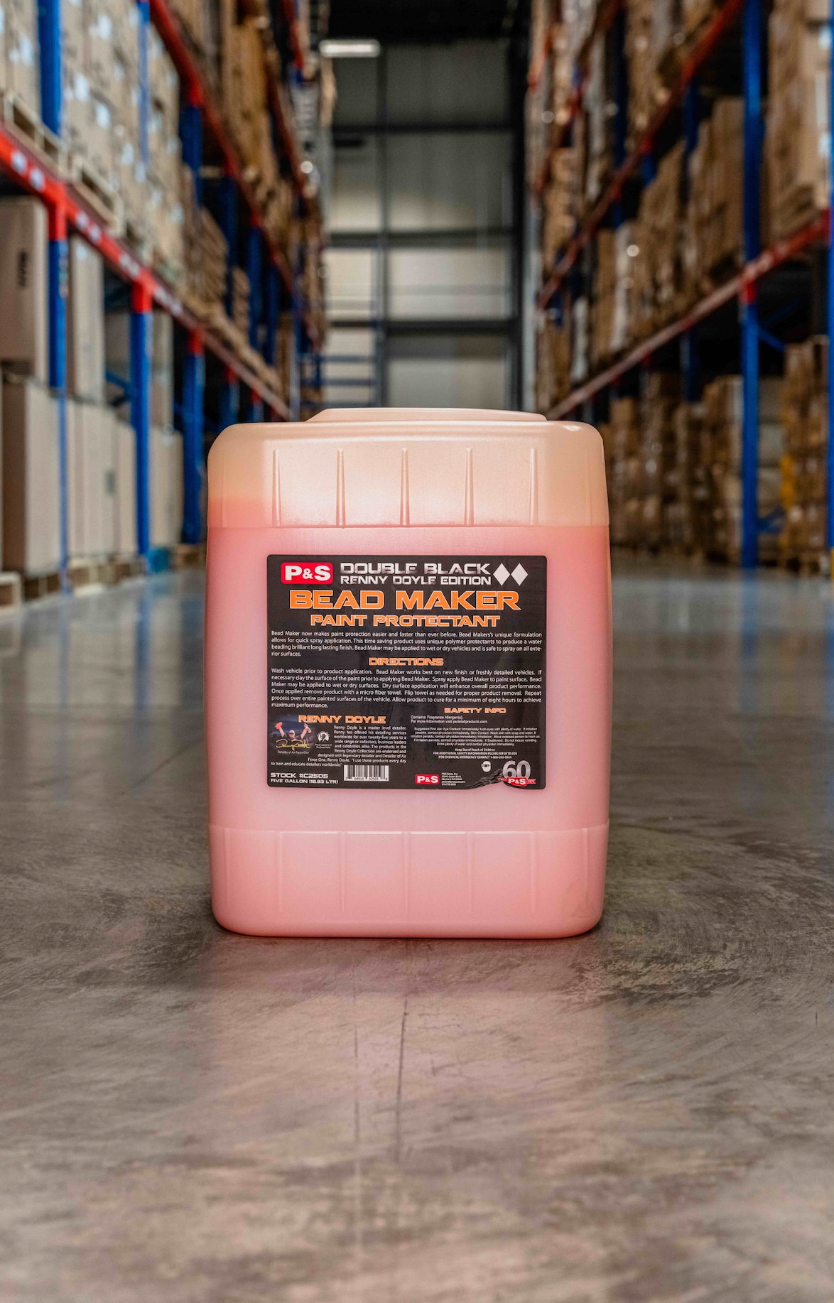 P&S - 5 GALLON | APC, Bead Maker, Brake Buster, Bug Off, Carpet Bomber, Iron Buster, IRS Foaming Shampoo, Multi-Dressing VOC Compliant, Paint Gloss, Pearl Auto Shampoo, Radiance, Swift, True Vue, Terminator, Undressed Cleaner, and Xpress Interior