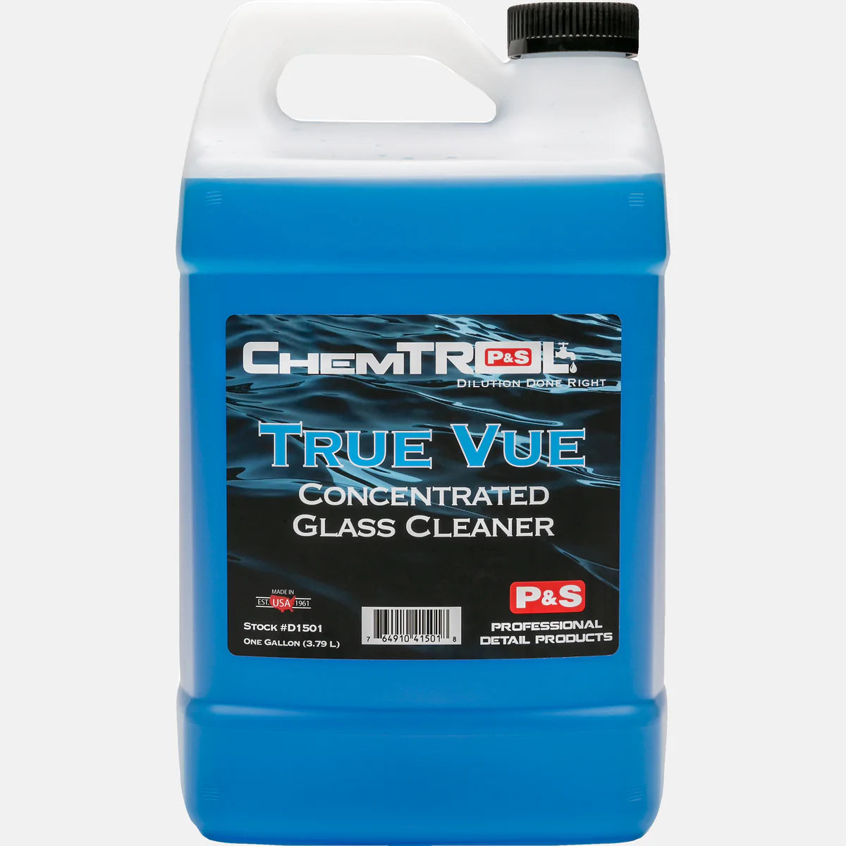 P&S True Vue Concentrated Glass Cleaner 128oz - Gallon