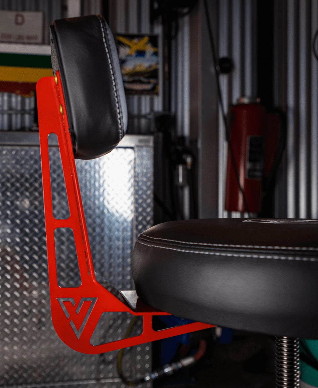 Vyper Chair Elevated Steel Max RED TOC Supplies Preferred Seller in
