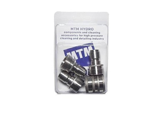 MTM HYDRO SS GARDEN HOSE QC KIT 24.5007