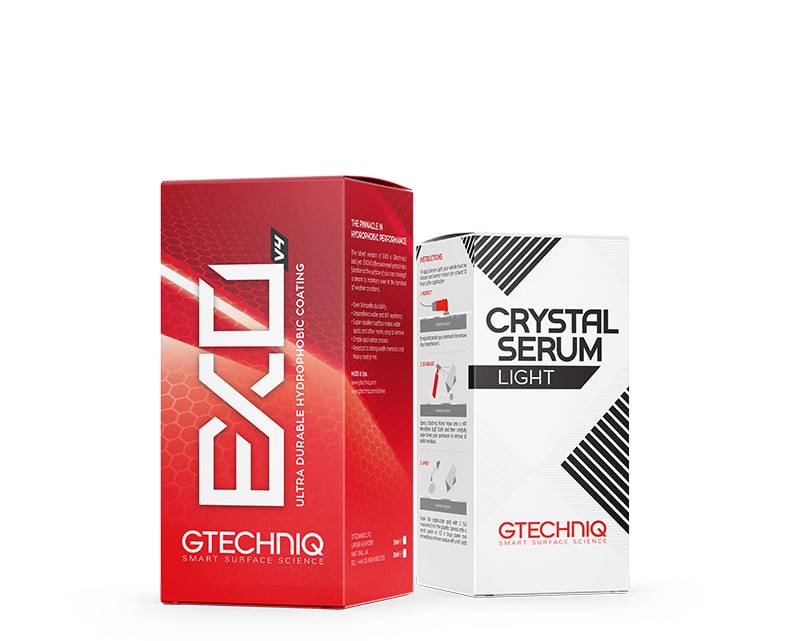 GTECHNIQ EXOv4 and Crystal Serum Light Kit - 30ML
