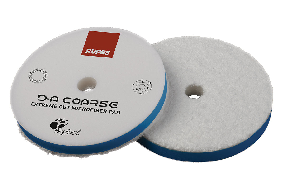 RUPES 6" D-A Coarse Extreme Cut Microfiber (Blue) 9.MF160H (160MM)